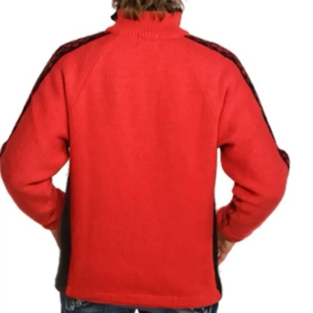 NORSKWEAR 100% Wool Full Zip Cardigan Sweater Jacket Vintage Unisex Size Small‎ - Picture 3 of 14